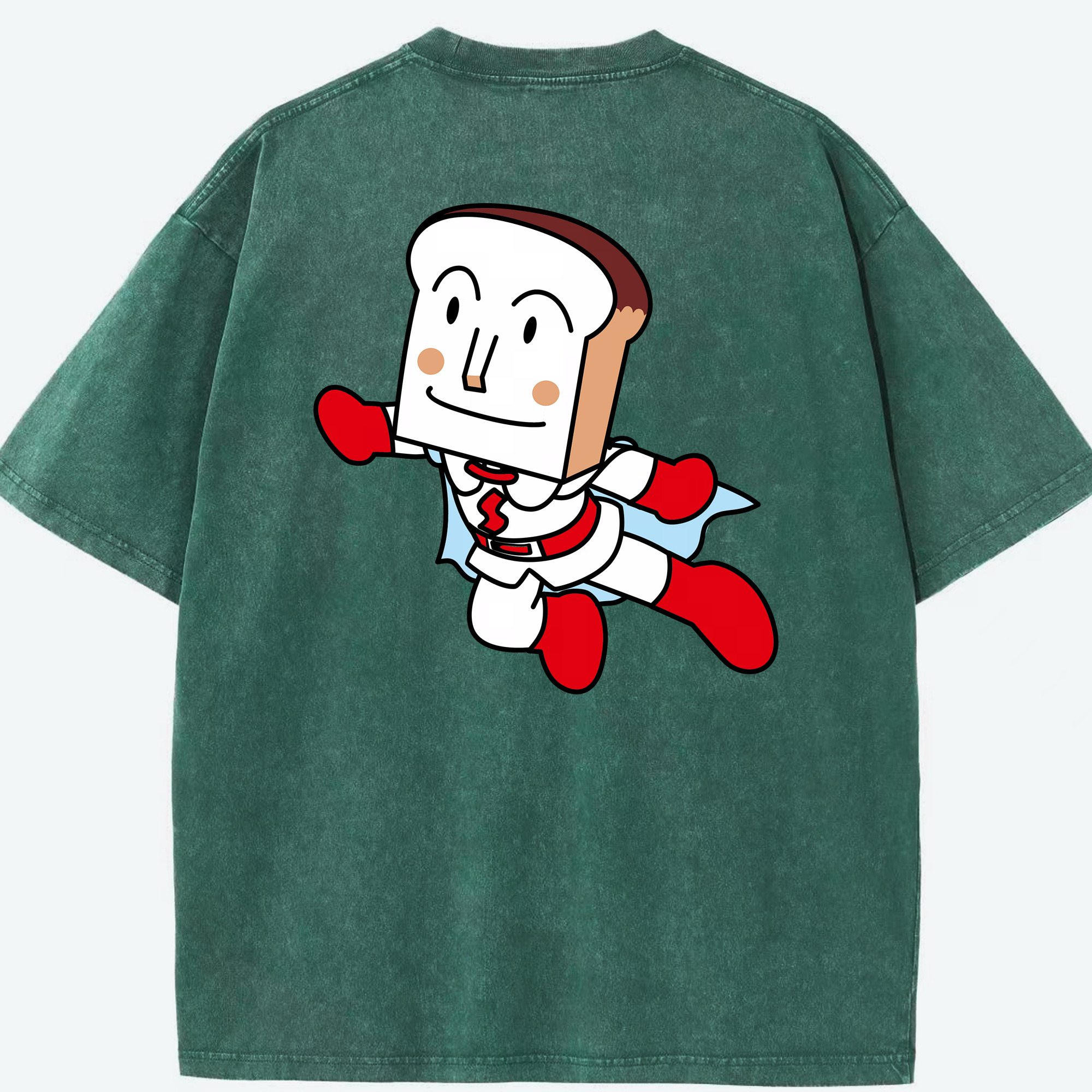 （画像用） アンパンマン Anpanman 綿100% ヴィンテージ風 半袖Tシャツ（背面プリント）